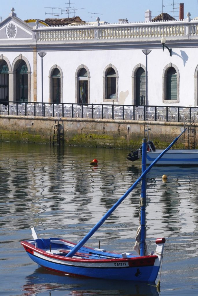 Gilao river in Tavira
