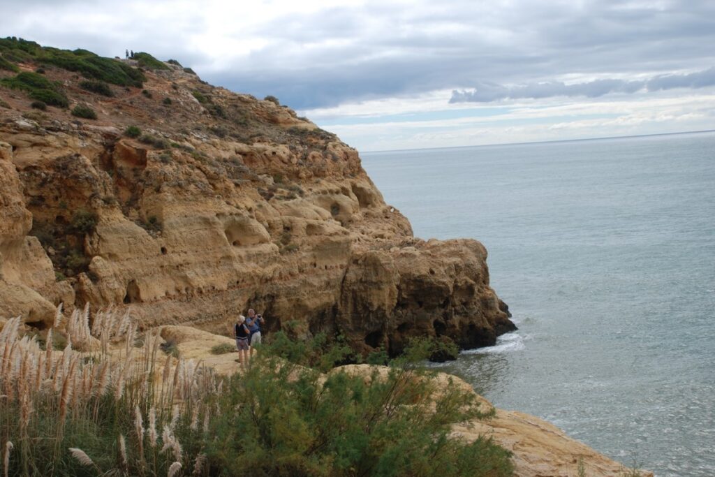 Walking in the cliffs
