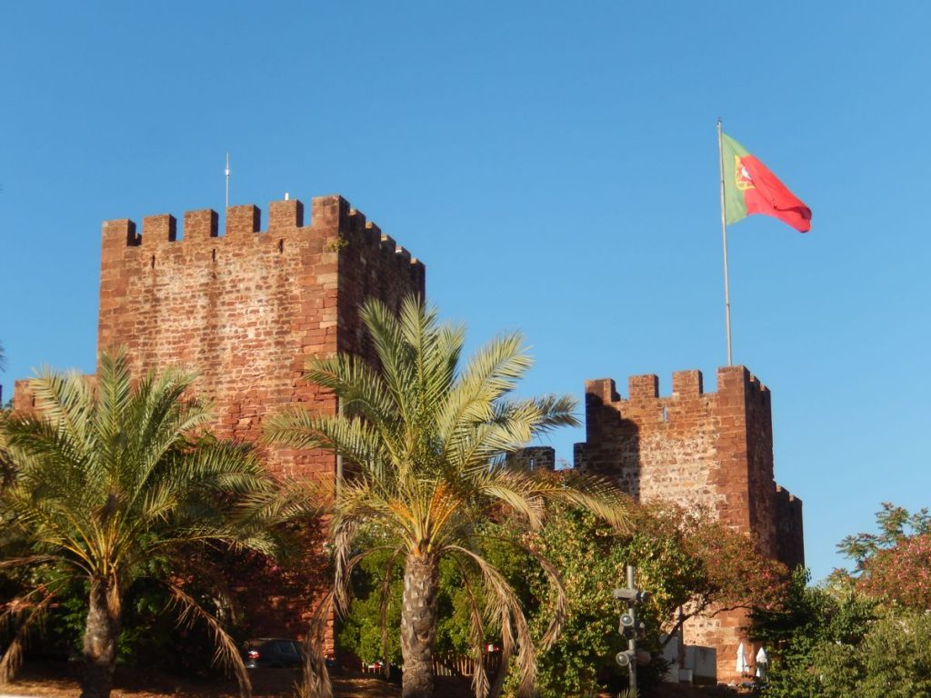 Silves Castle, Silves, the ancient capital of the Algarve with an iconic castle.