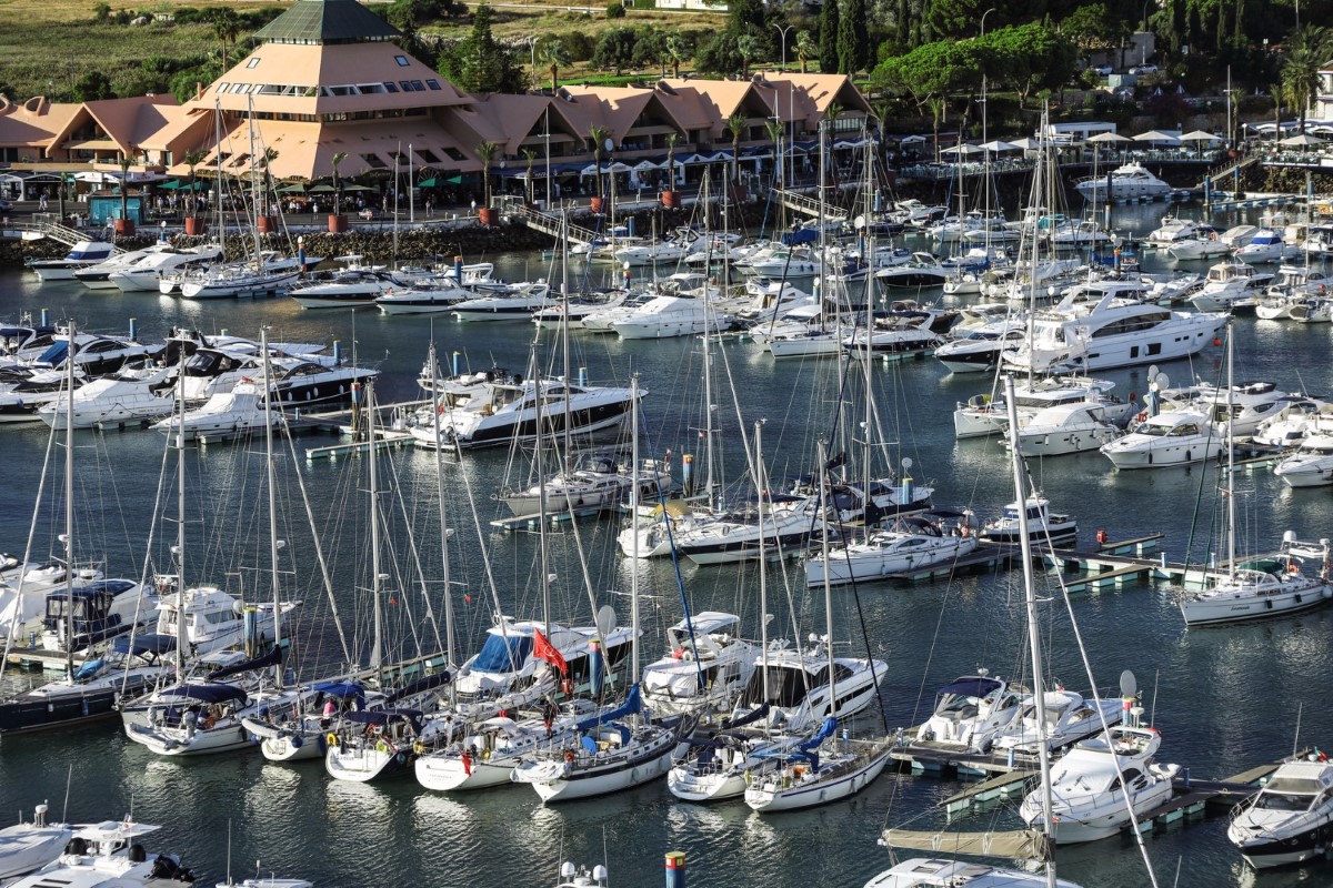 Vilamoura marina boats