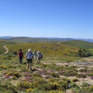 Walking in Peneda National Park Portugal