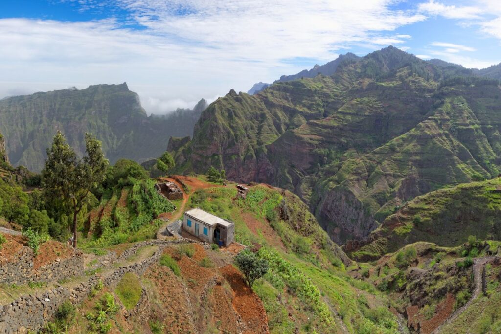 Walking in Santo Antão Cape Verde
