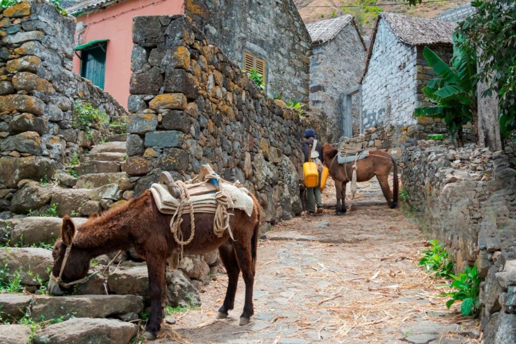 Walking in Santo Antão Cape Verde